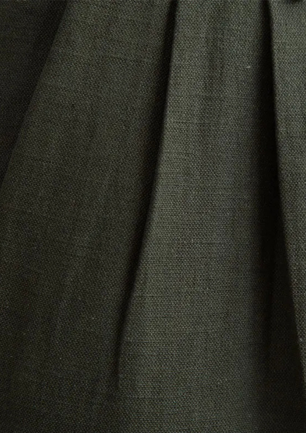 CAGLIARI PLEATED COASTAL TROUSERS - Olive