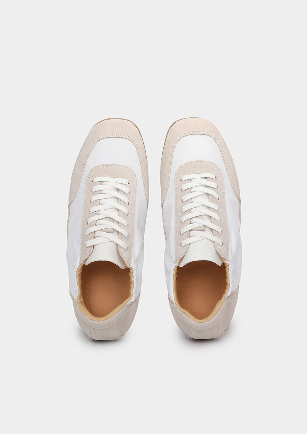 Monaco Ivory Slip-On Retro Runner